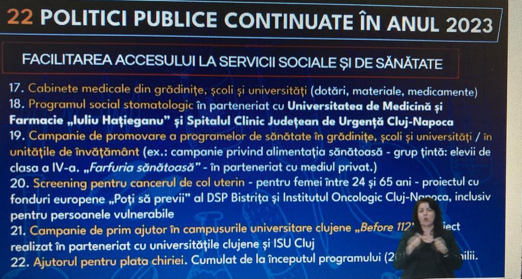 Principalele investiții în Cluj-Napoca pentru 2023: obiective de finalizat, investiții multianuale și noi / Politici publice