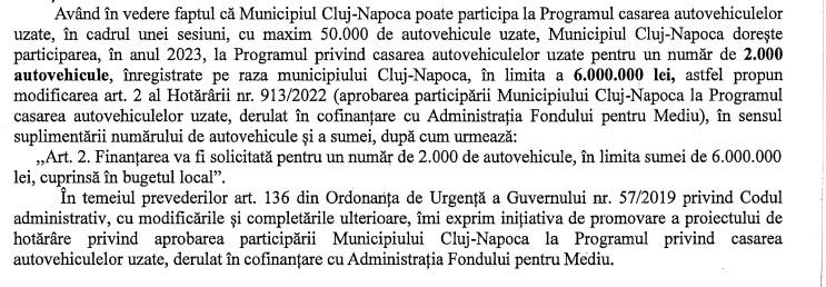 Clujul se pregătește de Rabla Local. Câte mașini sunt prevăzute pentru 2023