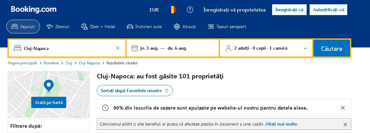 Mai sunt cazări disponibile în Cluj-Napoca pe perioada UNTOLD? Preţuri pe 3 nopţi, cât un sejur All Inclusive