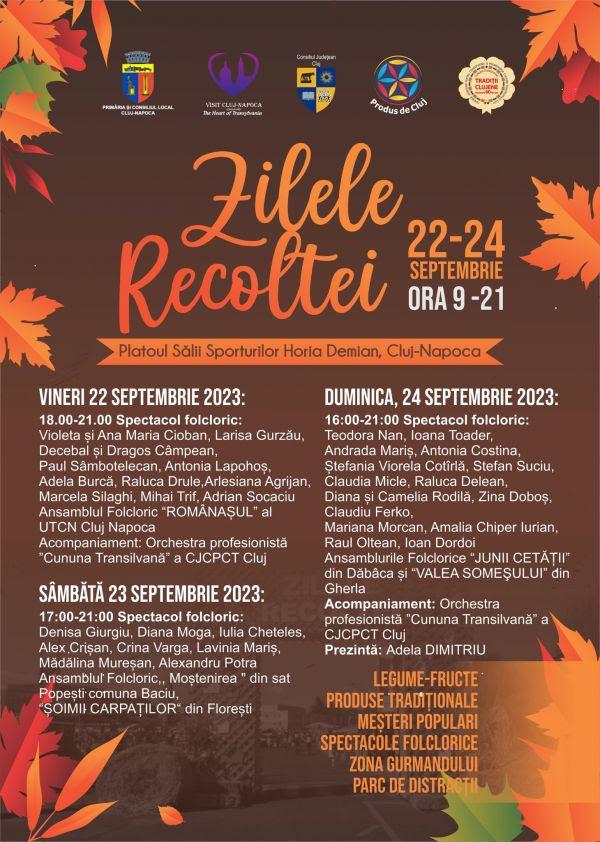 Zilele Recoltei revin în acest weekend la Cluj-Napoca