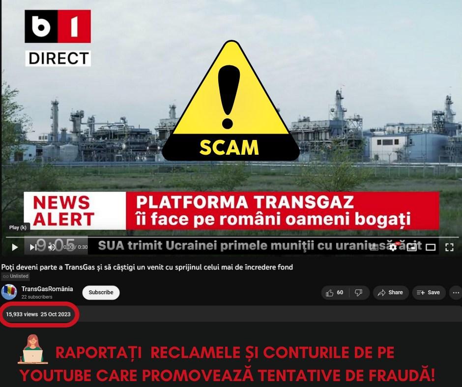 Atenție la fraudele online promovate pe YouTube! Cum acționează escrocii