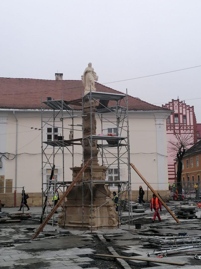 „Statuia Ciumei” revine în centrul Clujului