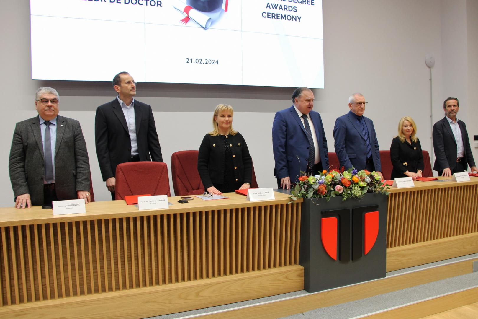 Universitatea Tehnică din Cluj-Napoca celebrează excelența academică. Ceremonia de decernare a Diplomelor de Doctor