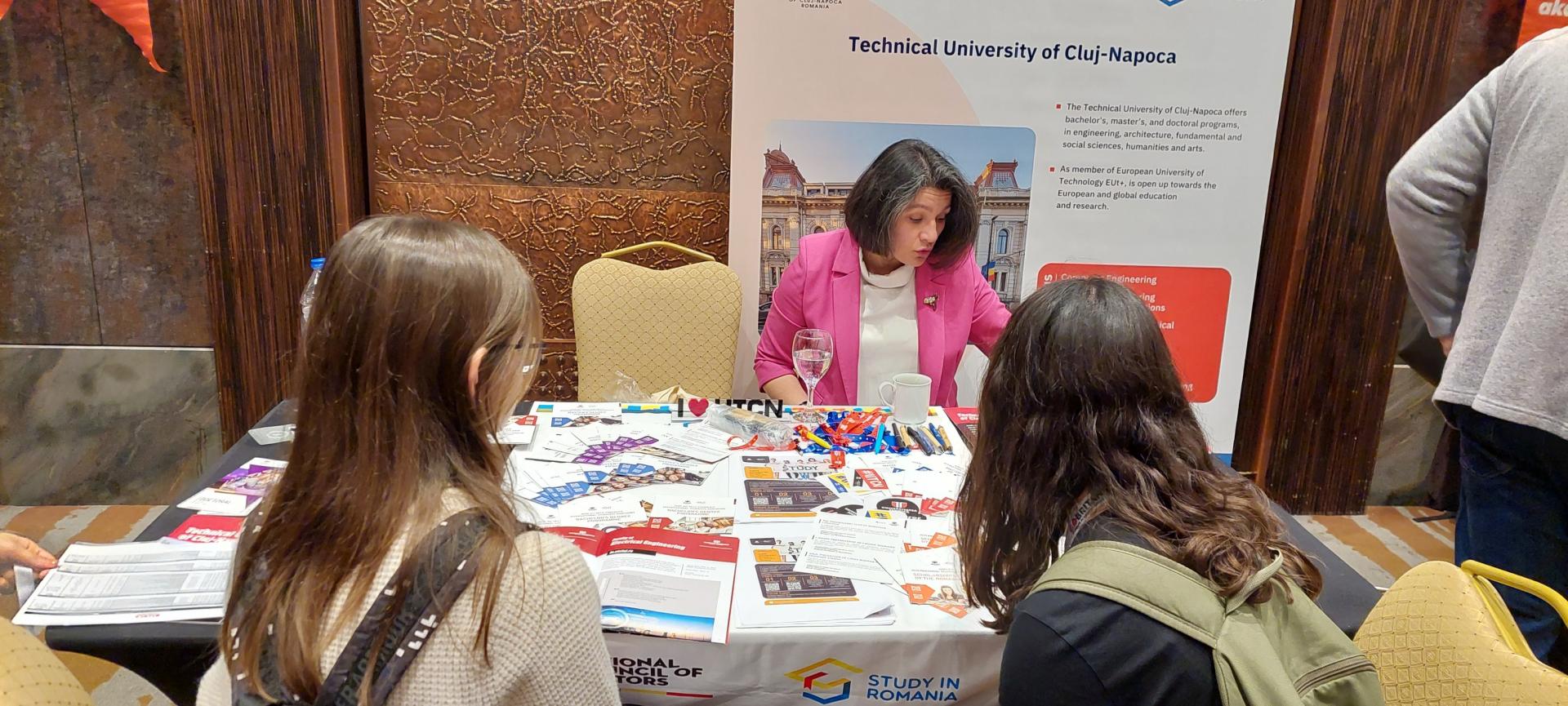 UTCN a participat la Târgul Educațional a2 International  Education Fairs, Turcia