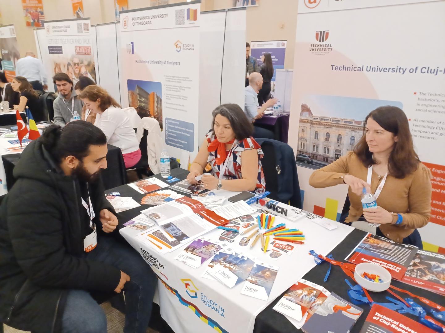 UTCN a participat la Târgul Educațional a2 International  Education Fairs, Turcia