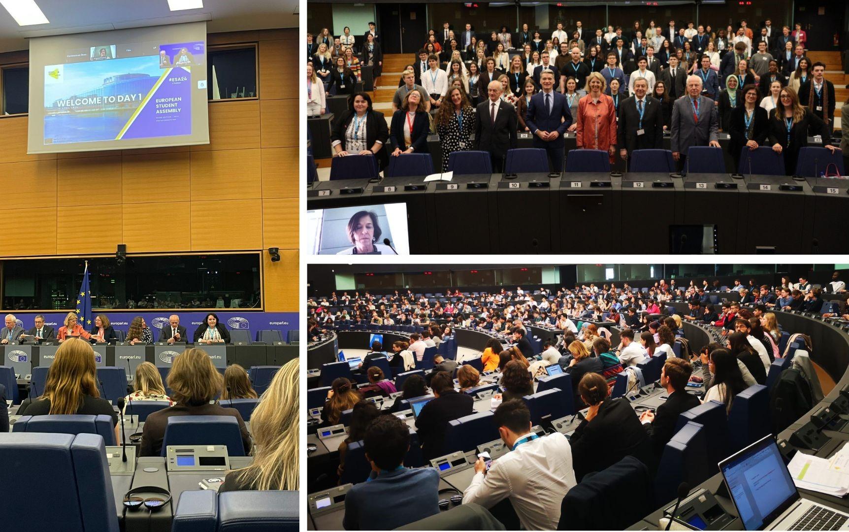 UTCN prezentă la reuniunea European Student Assembly ESA24  de la Strasbourg
