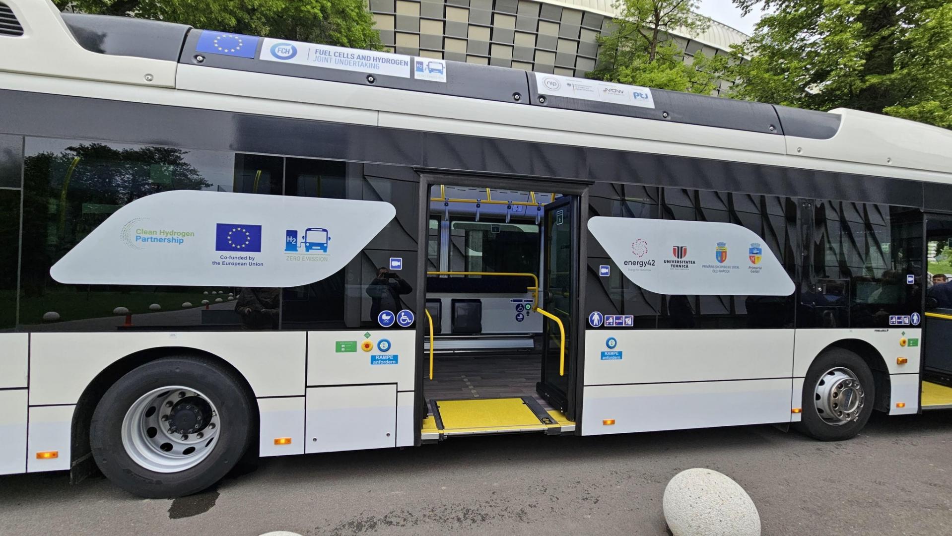 UTCN sprijină inițiativa de pionierat privind autobuzele cu pile de combustibil pe bază de hidrogen