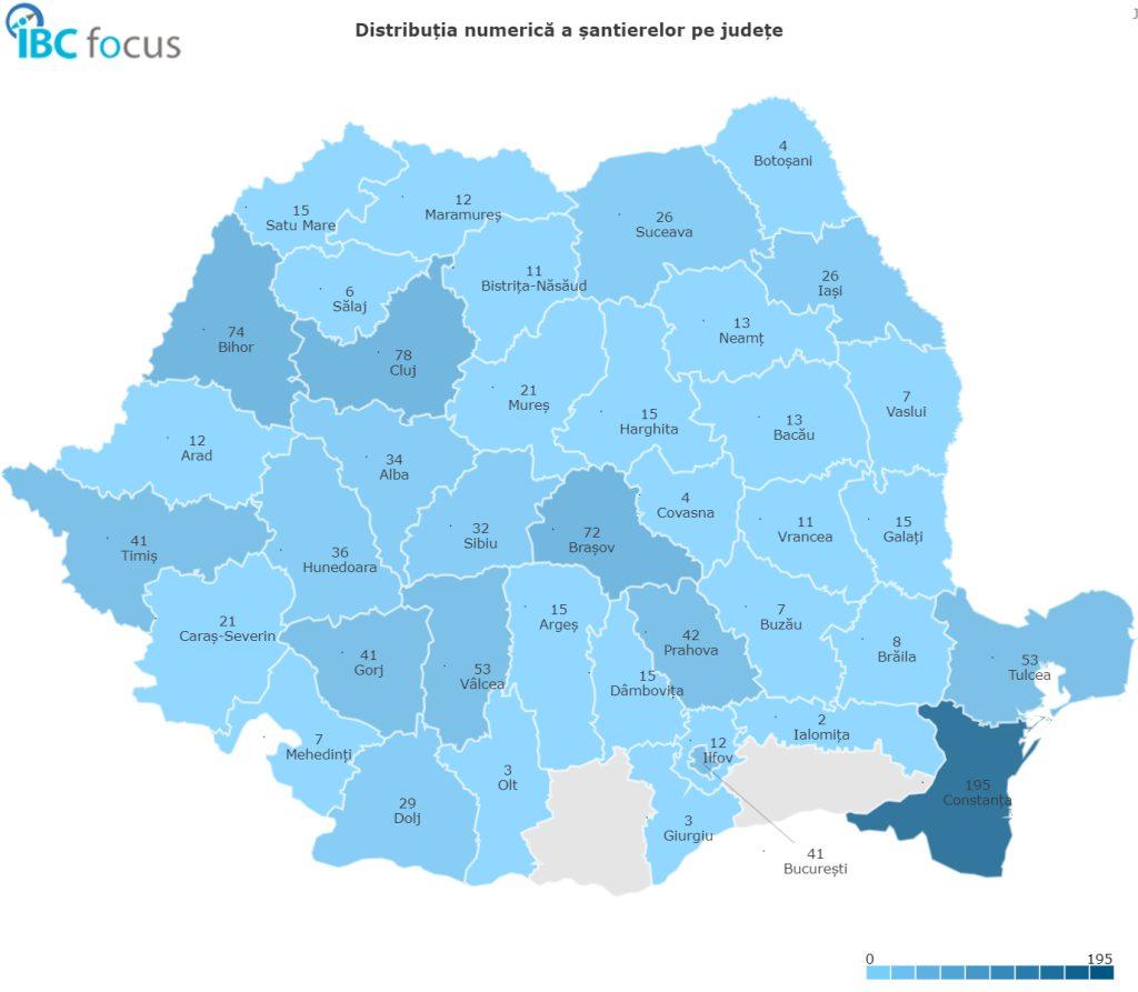 Clujul, depășit doar de Constanța în topul unităților de cazare aflate în dezvoltare