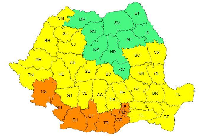 Atenționări de CANICULĂ în aproape toată țara, inclusiv în Cluj! Zonele în care temperaturile urcă spre 40 de grade