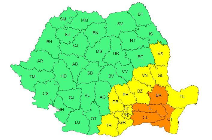 Atenționări de CANICULĂ în aproape toată țara, inclusiv în Cluj! Zonele în care temperaturile urcă spre 40 de grade