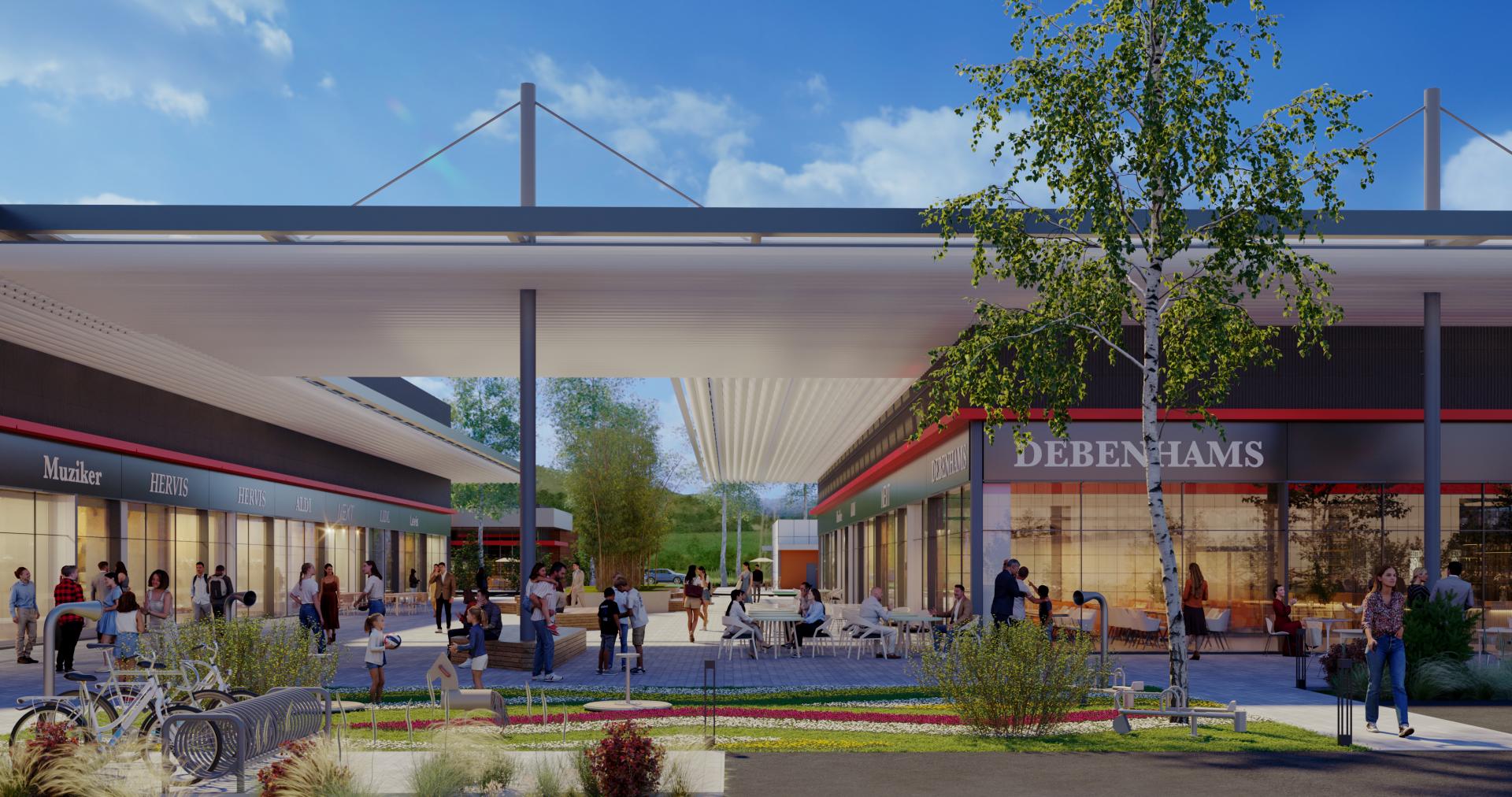 Cel mai mare parc comercial din Transilvania atrage primele două super-branduri