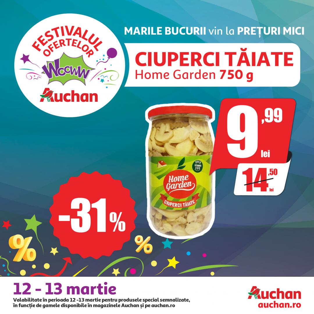 La Festivalul Ofertelor Wooww la Auchan, ai reduceri masive la peste 1.600 de produse. Descoperă primele oferte!  