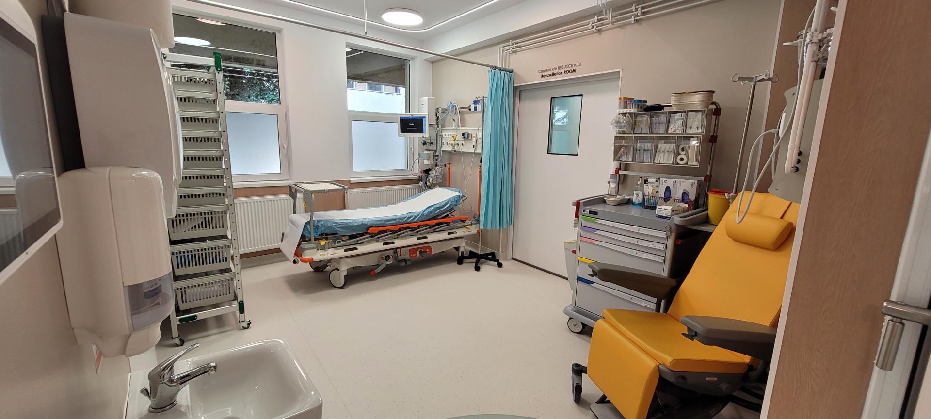 A fost inaugurat noul Compartiment de Primiri Urgențe al SCBI Cluj. Aparatură de ultimă oră și sistem de telemedicină la ATI
