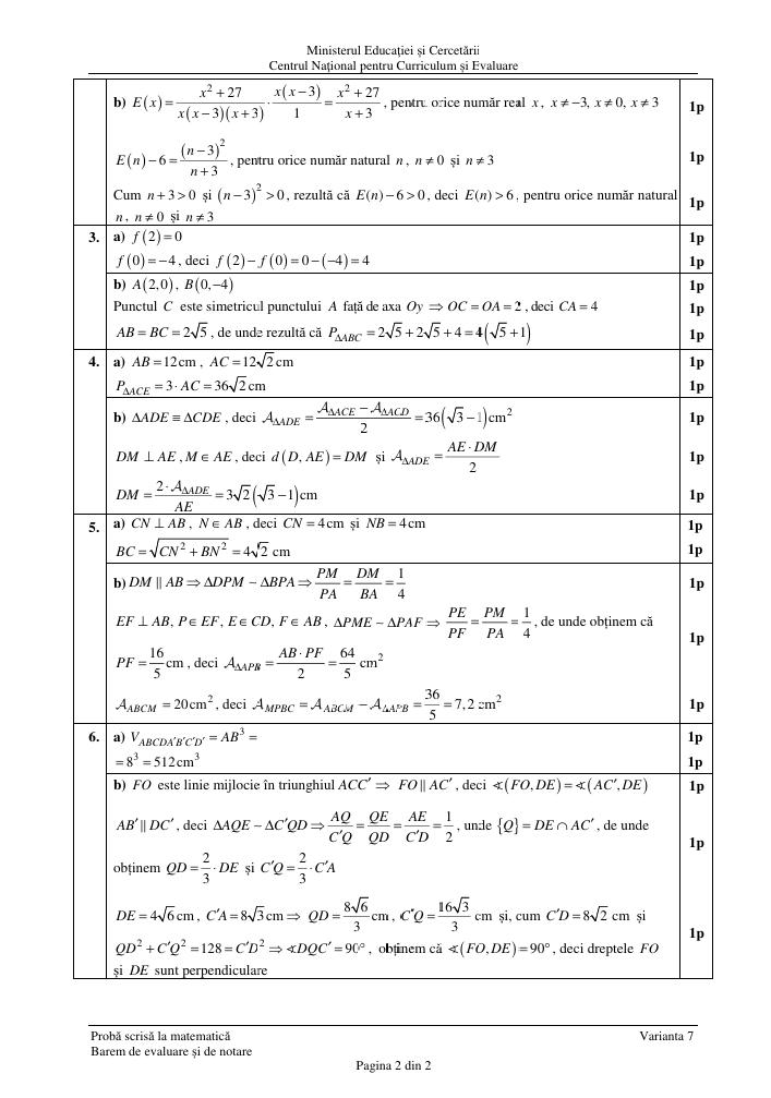 Evaluarea Națională 2025. Elevii susțin proba de Matematică/ Vezi SUBIECTELE și BAREMUL