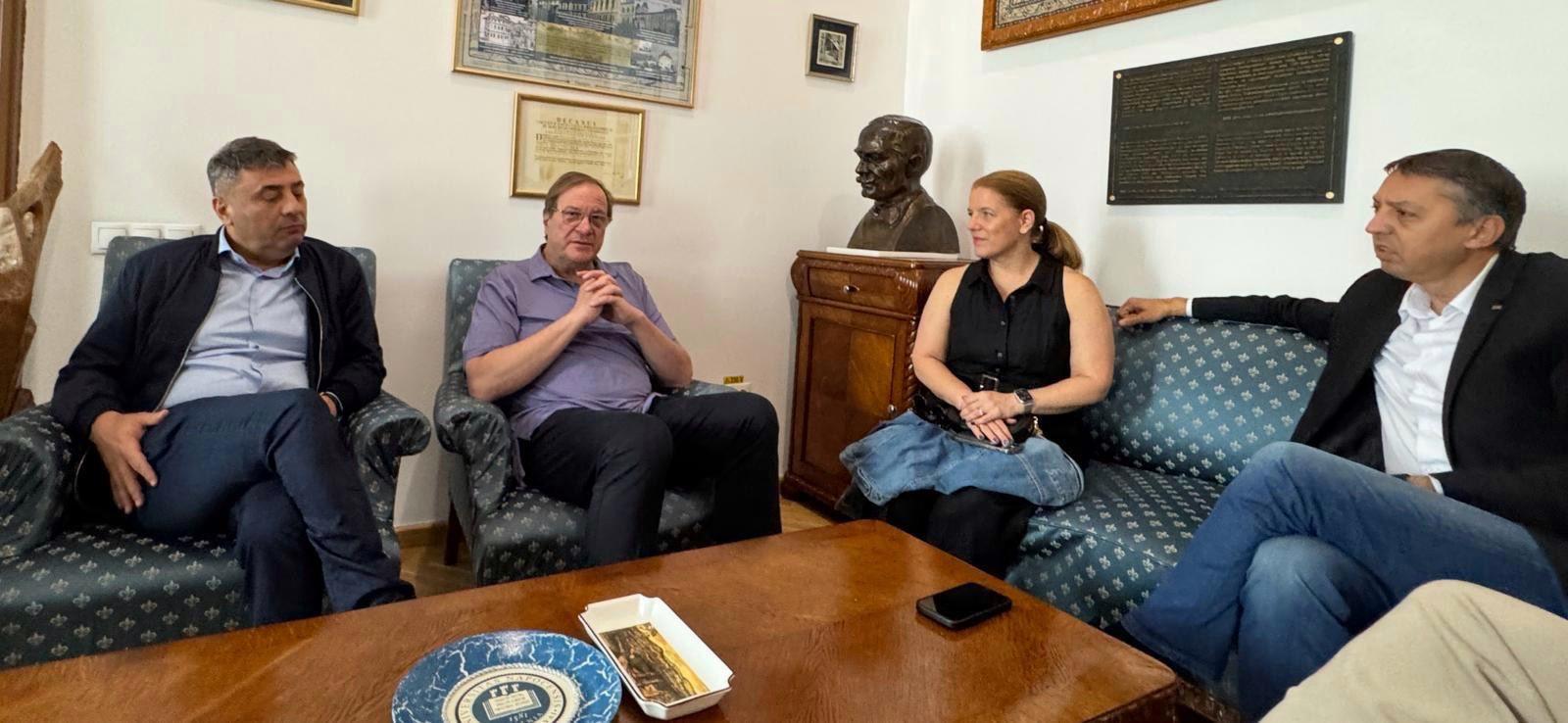 Daniel David s-a întâlnit la Cluj cu președintele Atlantic Council din Washington