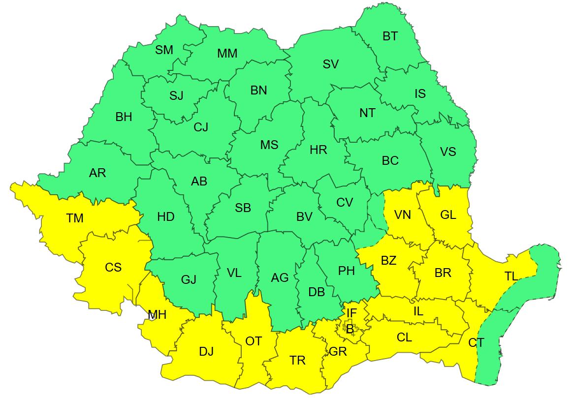 Revin zilele fierbinți! Cum va fi vremea până la jumătatea lunii septembrie