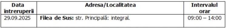 Întreruperi planificate în alimentarea cu energie electrică din județul Cluj