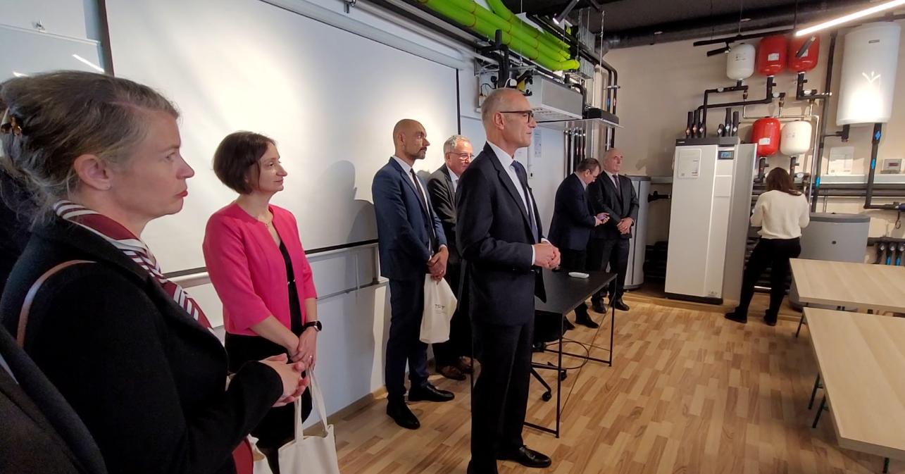 Laborator de Pompe de Căldură, inaugurat la UTCN, în prezența Ambasadorului Suediei