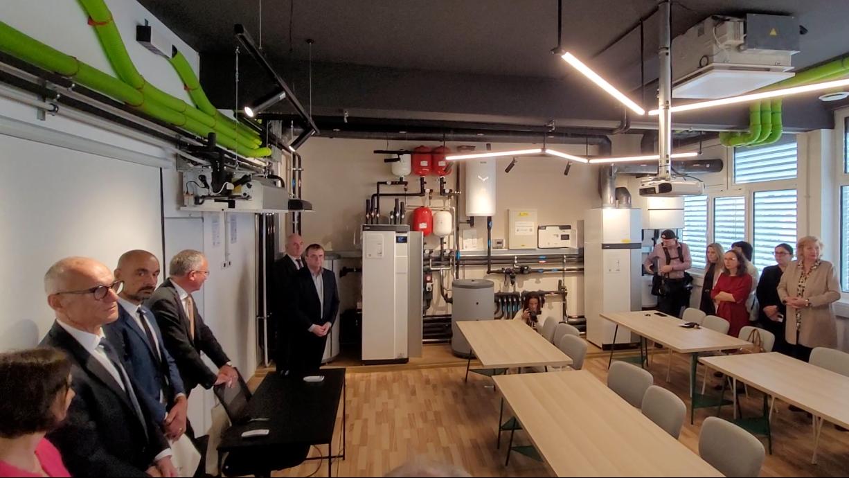 Laborator de Pompe de Căldură, inaugurat la UTCN, în prezența Ambasadorului Suediei