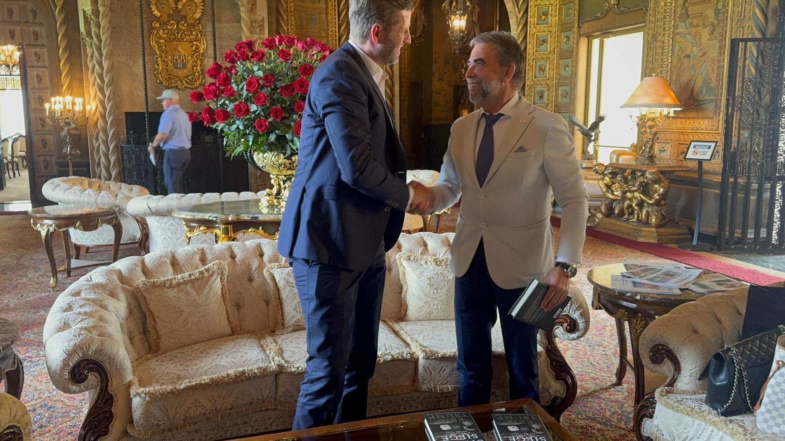 Omul de afaceri clujean Ștefan Berciu, întâlnire cu Eric Trump în SUA. Investițiile imobiliare ale familiei Trump în Cluj, lansate în 2026