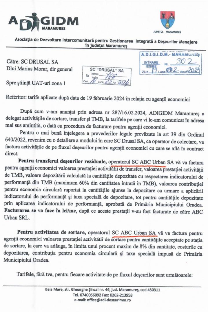 Sile Pușcaș contestă informațiile privind transportul deșeurilor la Oradea și acuză un contract „ilicit” atribuit de Consiliul Județean Maramureș