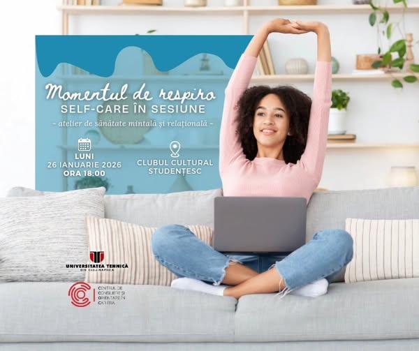 Sesiunea vine cu stres? UTCN Cluj organizează un "moment de respiro" pentru studenți