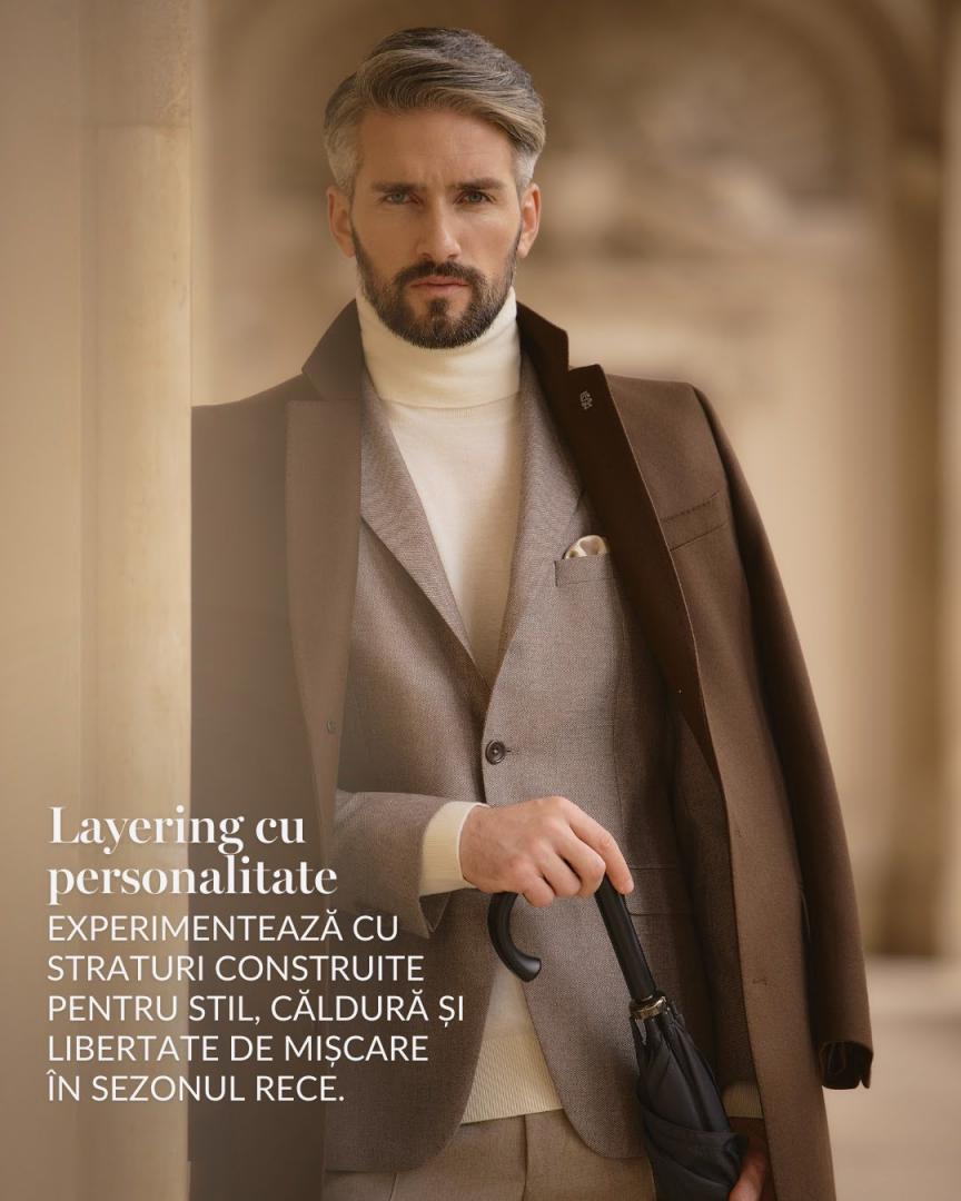 Colecția Seroussi Toamnă - Iarnă 2025/2026 readuce moda masculină la esență: confort, funcționalitate și eleganță discretă