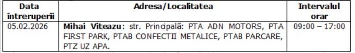 &Icirc;ntreruperi planificate &icirc;n alimentarea cu energie electrică din județul Cluj