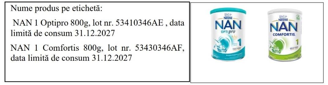 ALERTĂ pentru părinți: Alte două loturi de lapte praf pentru bebeluși, retrase din magazinele Kaufland din Cluj