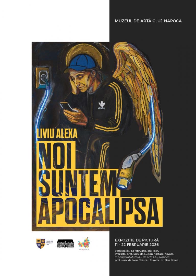 Liviu Alexa debutează ca pictor cu expoziția "Noi suntem Apocalipsa" / Lucrări de 20.000 de euro v&acirc;ndute &icirc;n seara vernisajului