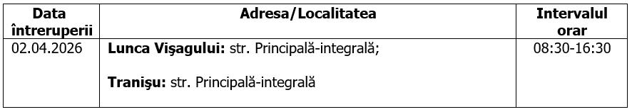 &Icirc;ntreruperi planificate &icirc;n alimentarea cu energie electrică din județul Cluj