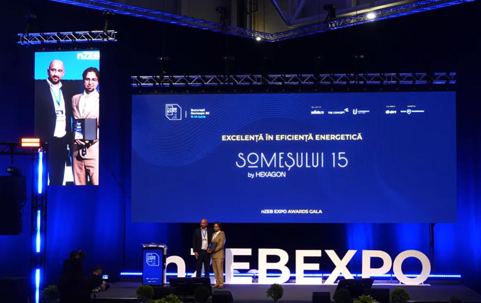 Someșului 15 c&acirc;știgă premiul de excelență pentru eficiență energetică la nZEB Expo București 2026