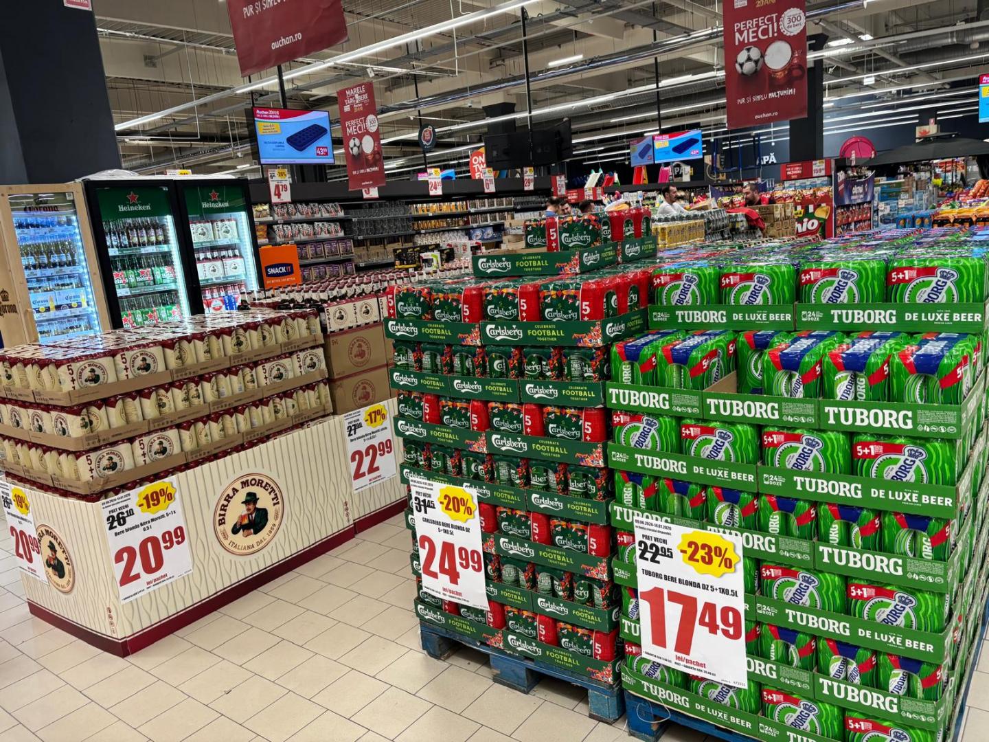 Ghidul Microbistului: ce bere să alegi de la T&acirc;rgul de Bere Auchan pentru meciurile acestei veri