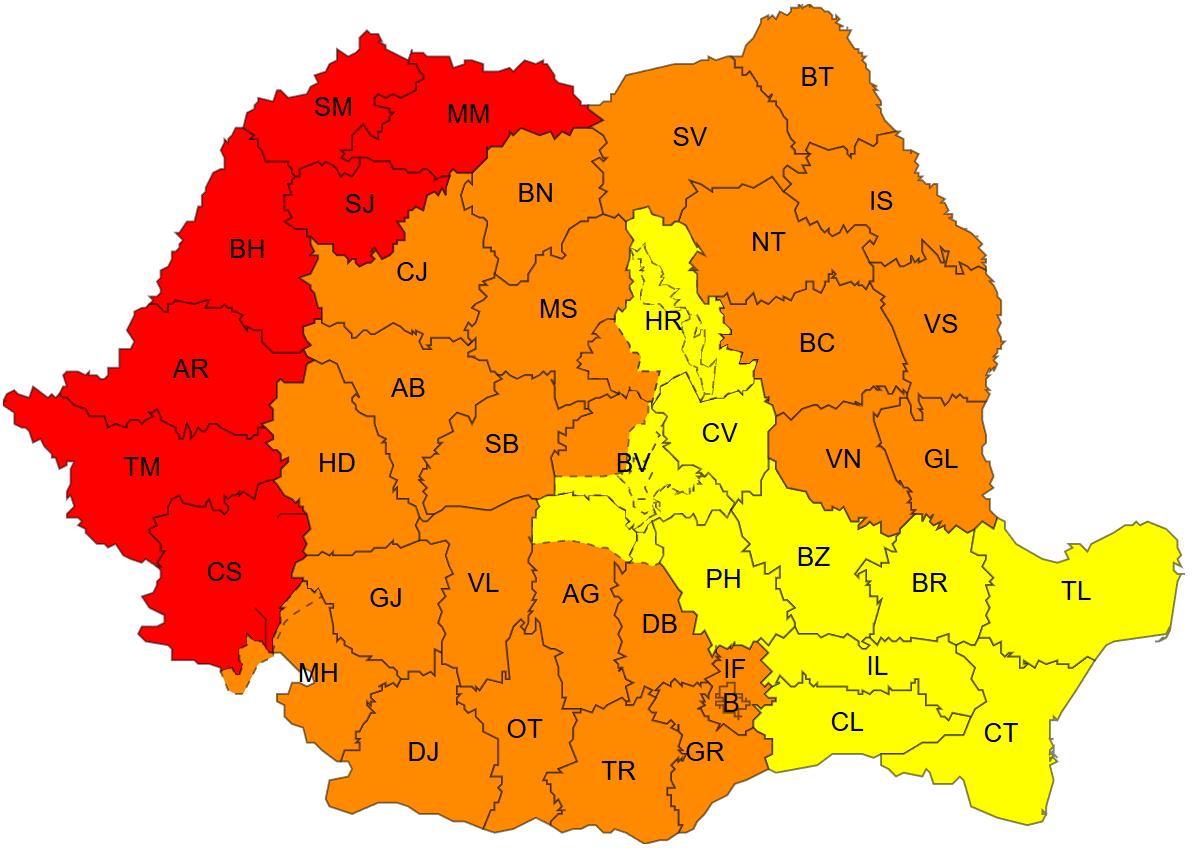 Cele mai fierbinți zile ale verii? Rom&acirc;nia fierbe la 41 de grade. CODUL ROȘU de caniculă  a fost extins
