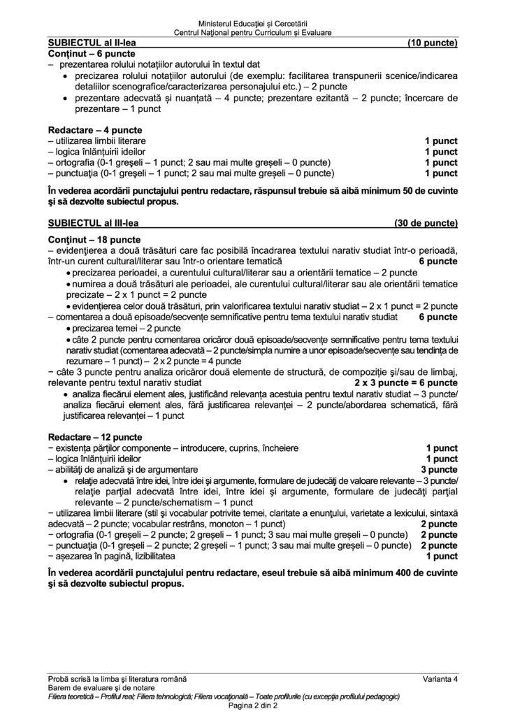 BAC-ul de toamnă 2026. Ce SUBIECTE au primit elevii la Limba și literatura rom&acirc;nă/ BAREMELE de corectare