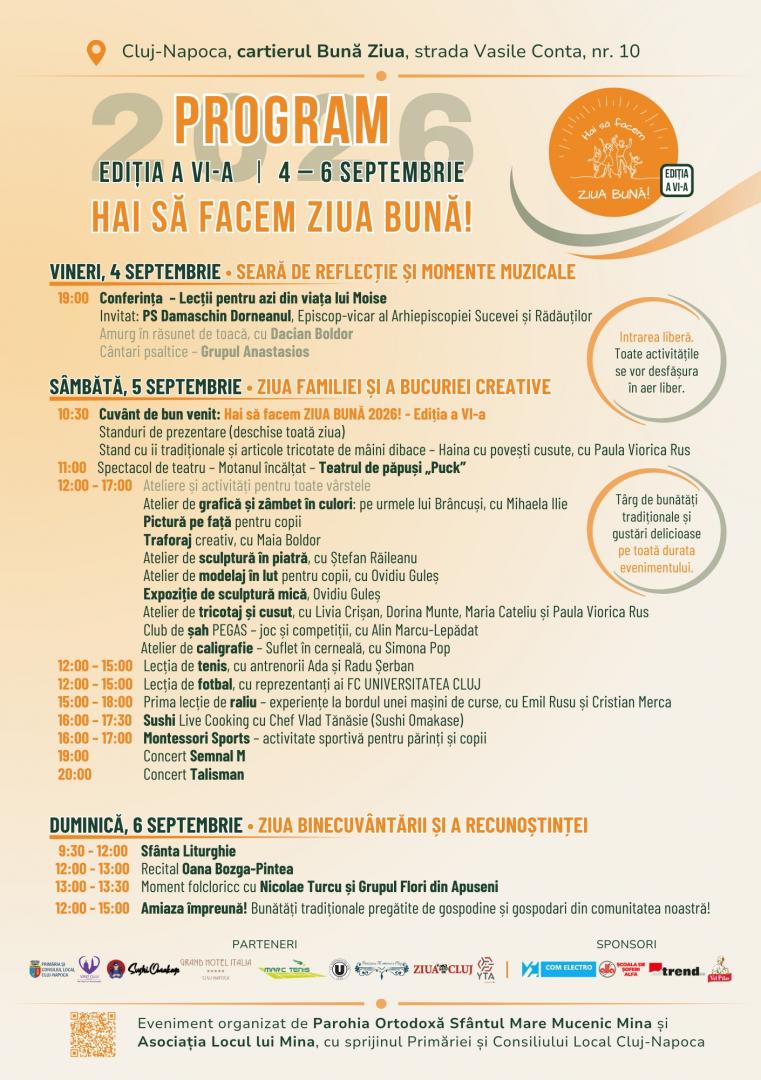 Festivalul de cartier "Hai să facem Ziua Bună" a ajuns la ediția cu numărul 6. Urmează trei zile de voie bună