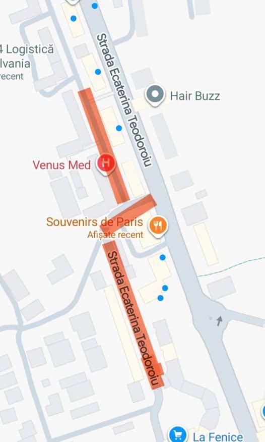 Restricții de circulație &icirc;n două zone din Dej. La ce străzi se lucrează