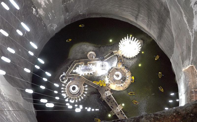 Salina Turda, promovată de National Geographic