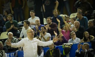 Mihai Silvășan își motivează jucătorii, înaintea returului cu Donar: Trebuie să dăm tot ce e mai bun din noi