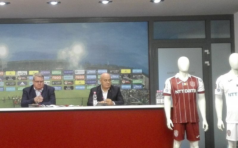 NTT DATA, noul sponsor al formației CFR Cluj