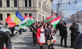 Peste 1.000 de persoane la Marşul de Ziua Maghiarilor de Pretutindeni