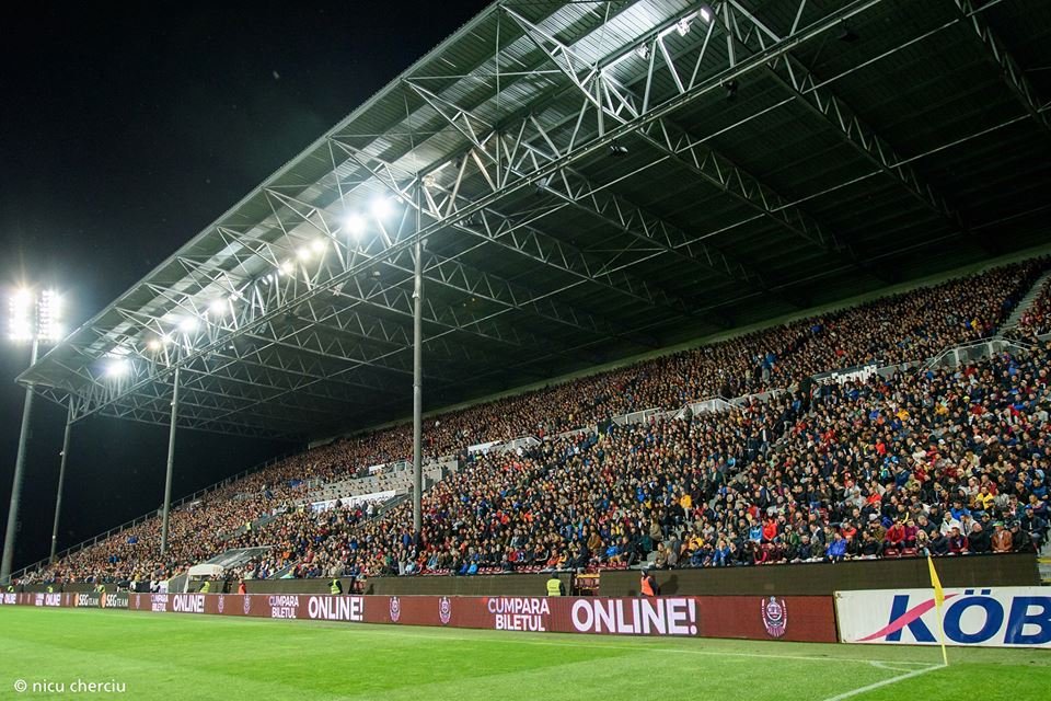 Derby-ul CFR-FCSB se va juca cu casa închisă. 900 de stelişti, aşteptaţi la Cluj