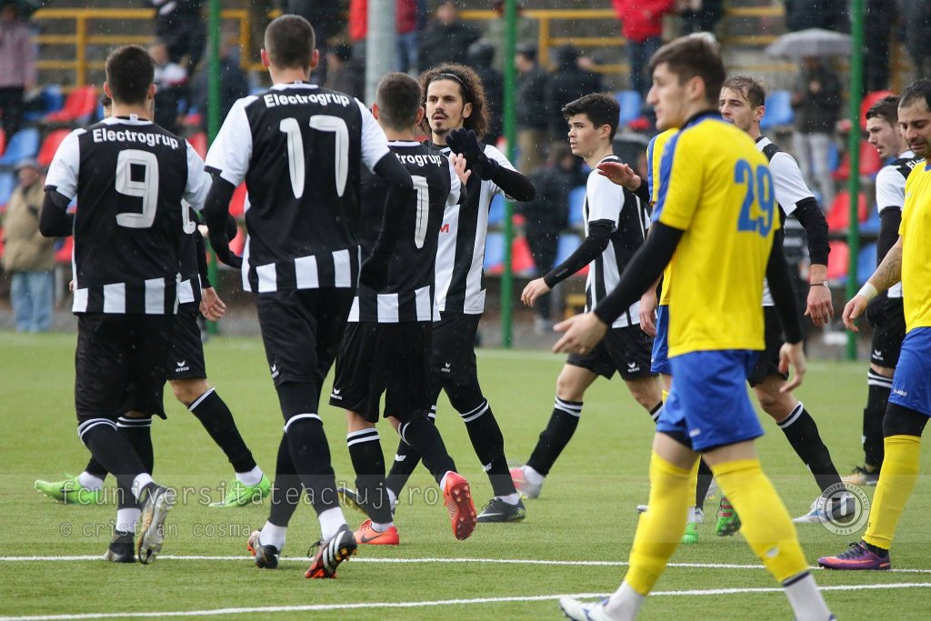 Victorie la limită pentru “U” în partida cu ACS Fotbal Comuna Recea