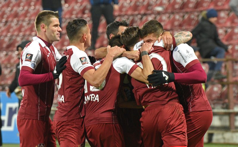CFR Cluj, lider și la capitolul defensivă, în Liga 1
