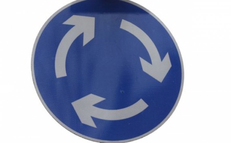 Provocare pentru șoferii clujeni: desene giratorii