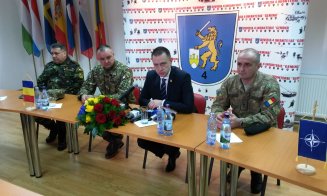 Ministrul Apărării,  la Cluj: ”Vom continua investiţiile la baza de la Câmpia Turzii”
