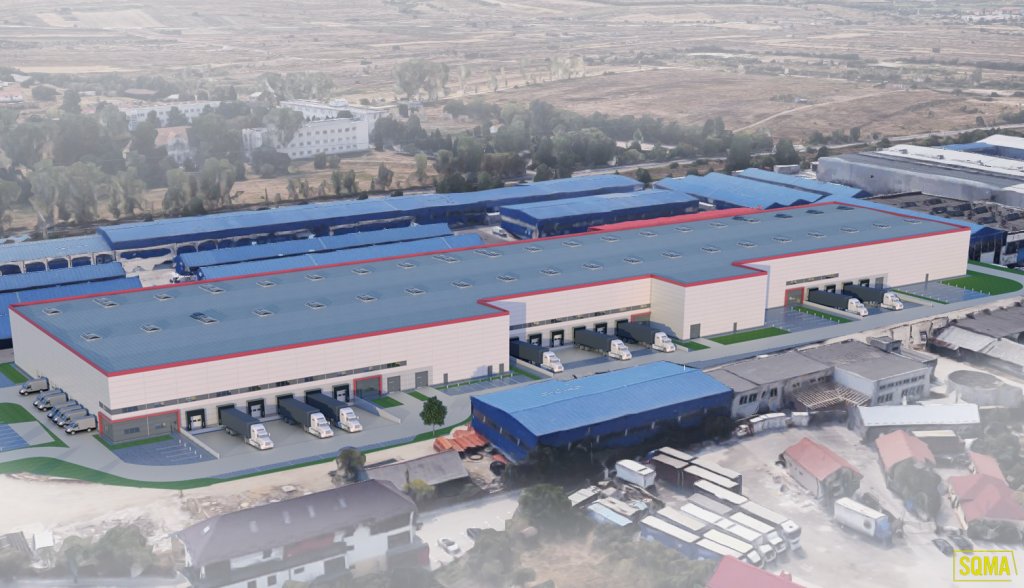 Parcul logistic de lângă aeroport se extinde cu 1,3 hectare. Apare un depozit de clasa A