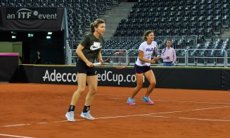 Fed Cup la Cluj, sold-out! O mai poţi vedea pe Halep, gratis, la antrenamente. VEZI orarul