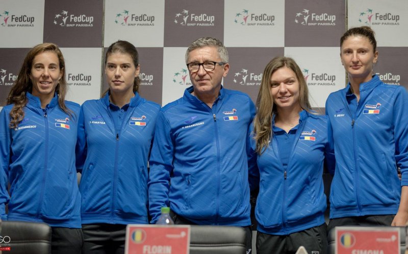 Fed Cup la Cluj | S-a stabilit programul meciurilor pentru duelul România – Elveția. Când joacă Halep