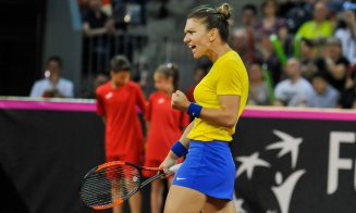 Victorie chinuită pentru Halep în primul meci al zilei